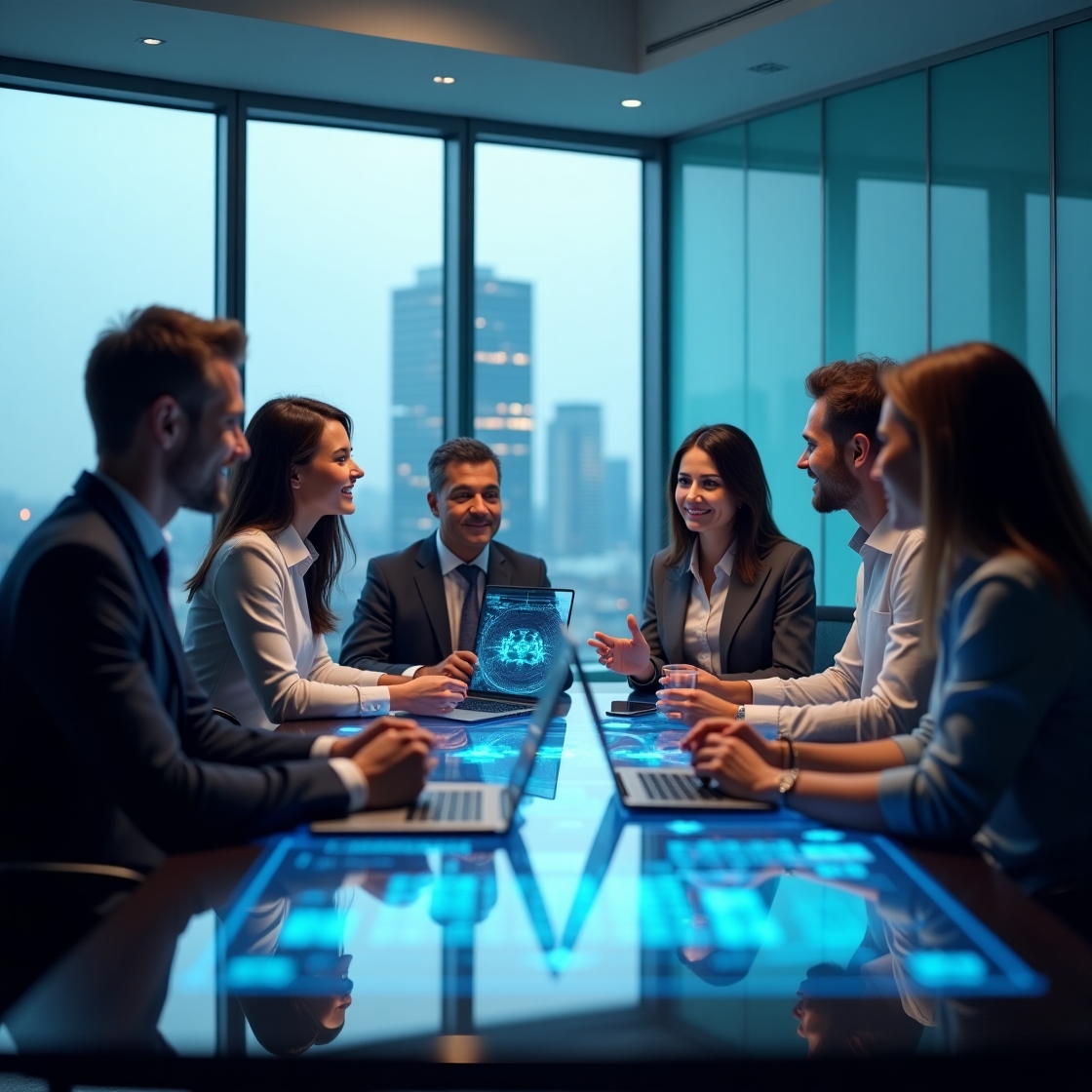 Expansión empresarial exitosa